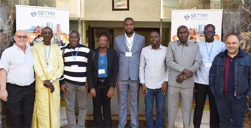 Photo officielle des participants du séminaire en Suivi-évaluation des projets et programmes, dispensé à Marrakech du 25 novembre au 6 décembre 2024
