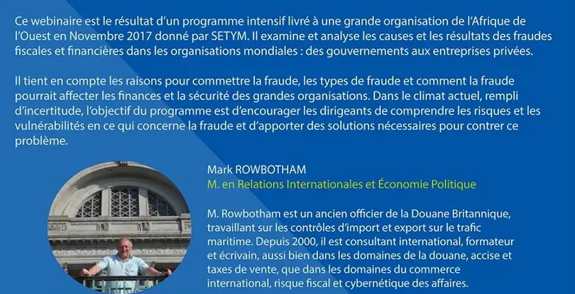 Gestion et détection de la fraude