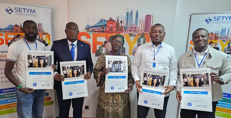 Quelques participants du séminaire Audit et contrôle des marchés publics et Achats publics durables : assurer la pérennité des acquisitions dispensés à Marrakech en 2025